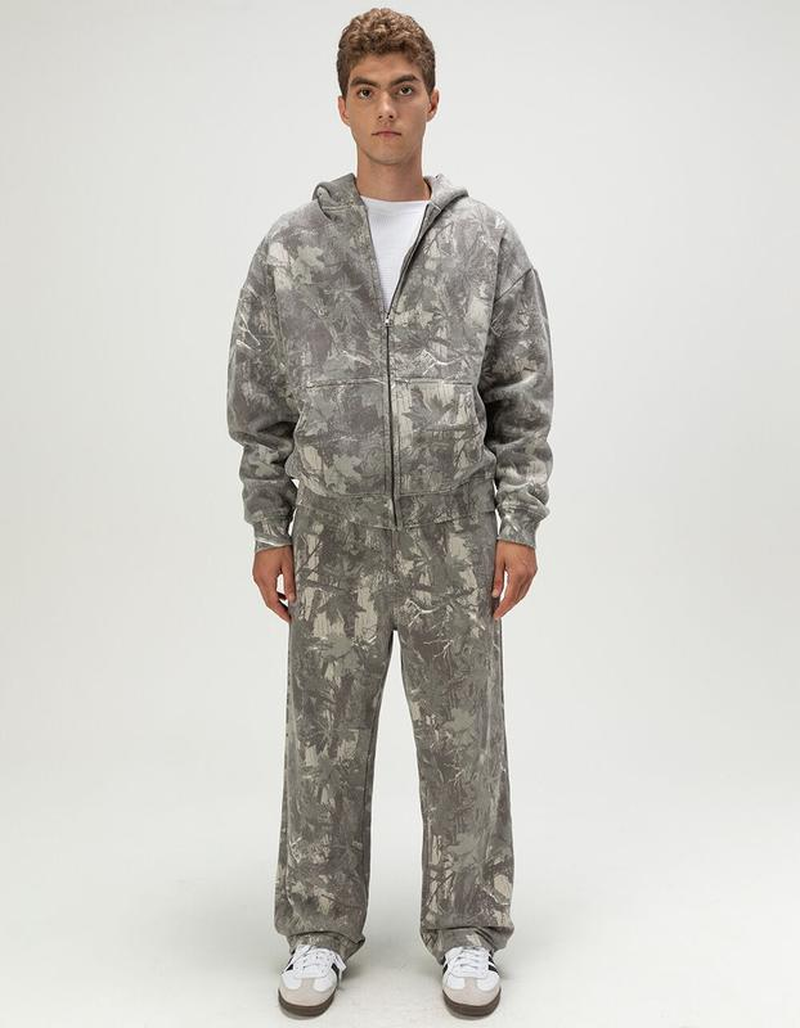 RSQ Mens Oversized Zip-Up Hoodie