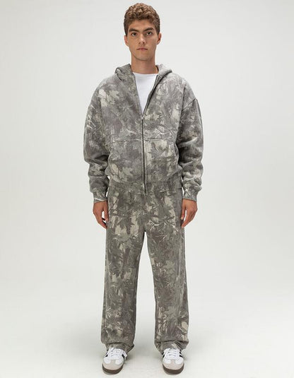 RSQ Mens Oversized Zip-Up Hoodie